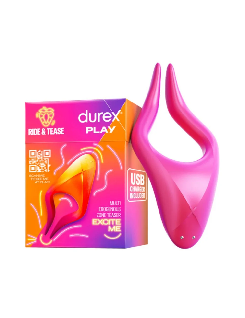 DUREX - GIOCATTOLO MULTISTIMOLATORE RIDE & TEASE DUREX - GIOCATTOLO MULTISTIMOLATORE RIDE & TEASE