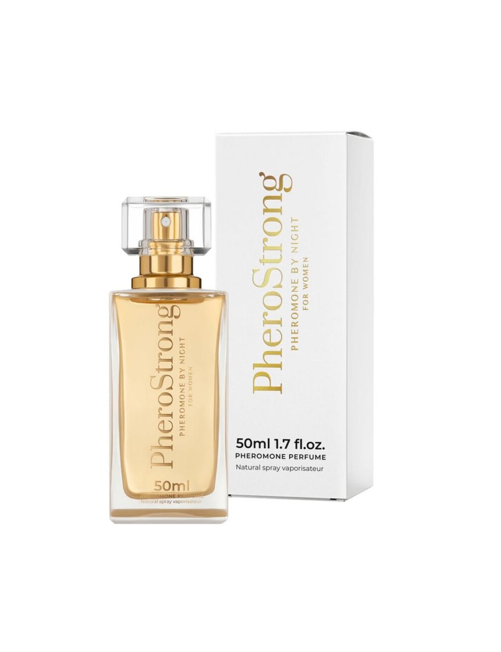 PHEROSTRONG - PROFUMO AI FEROMONI NOTTE DA DONNA 50 ML PHEROSTRONG - PROFUMO AI FEROMONI NOTTE DA DONNA 50 ML