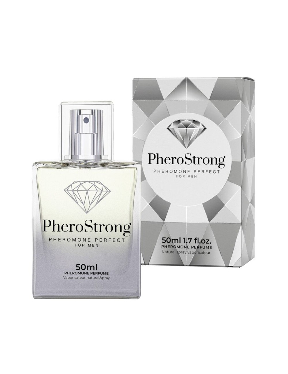 PHEROSTRONG - PROFUMO AI FEROMONI PERFETTO PER UOMINI 50 ML