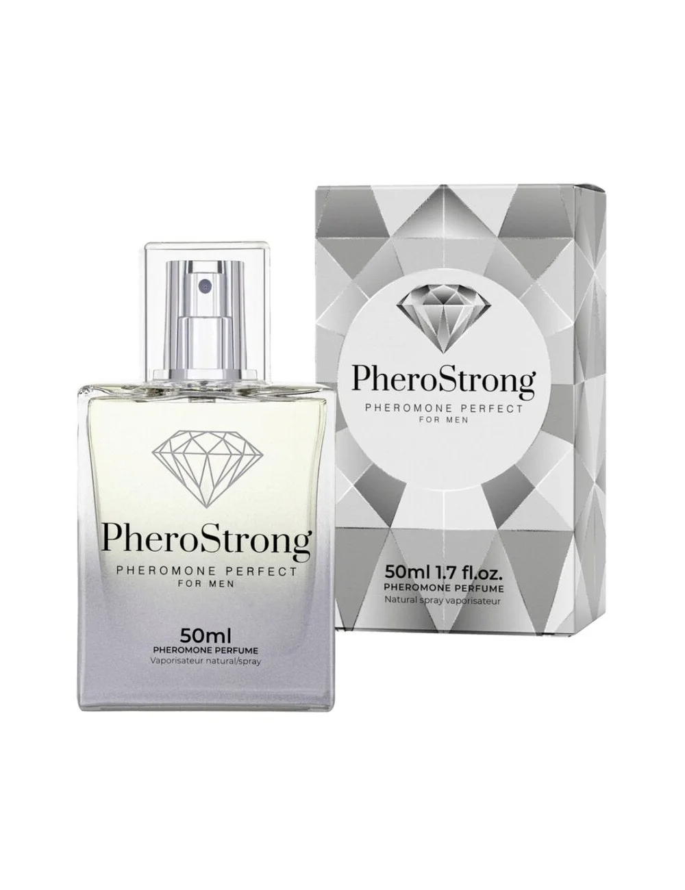 PHEROSTRONG - PROFUMO AI FEROMONI PERFETTO PER UOMINI 50 ML PHEROSTRONG - PROFUMO AI FEROMONI PERFETTO PER UOMINI 50 ML