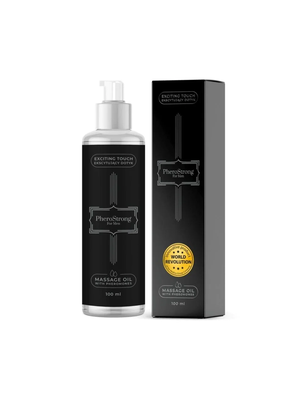 PHEROSTRONG - OLIO DA MASSAGGIO PER UOMO 100 ML PHEROSTRONG - OLIO DA MASSAGGIO PER UOMO 100 ML