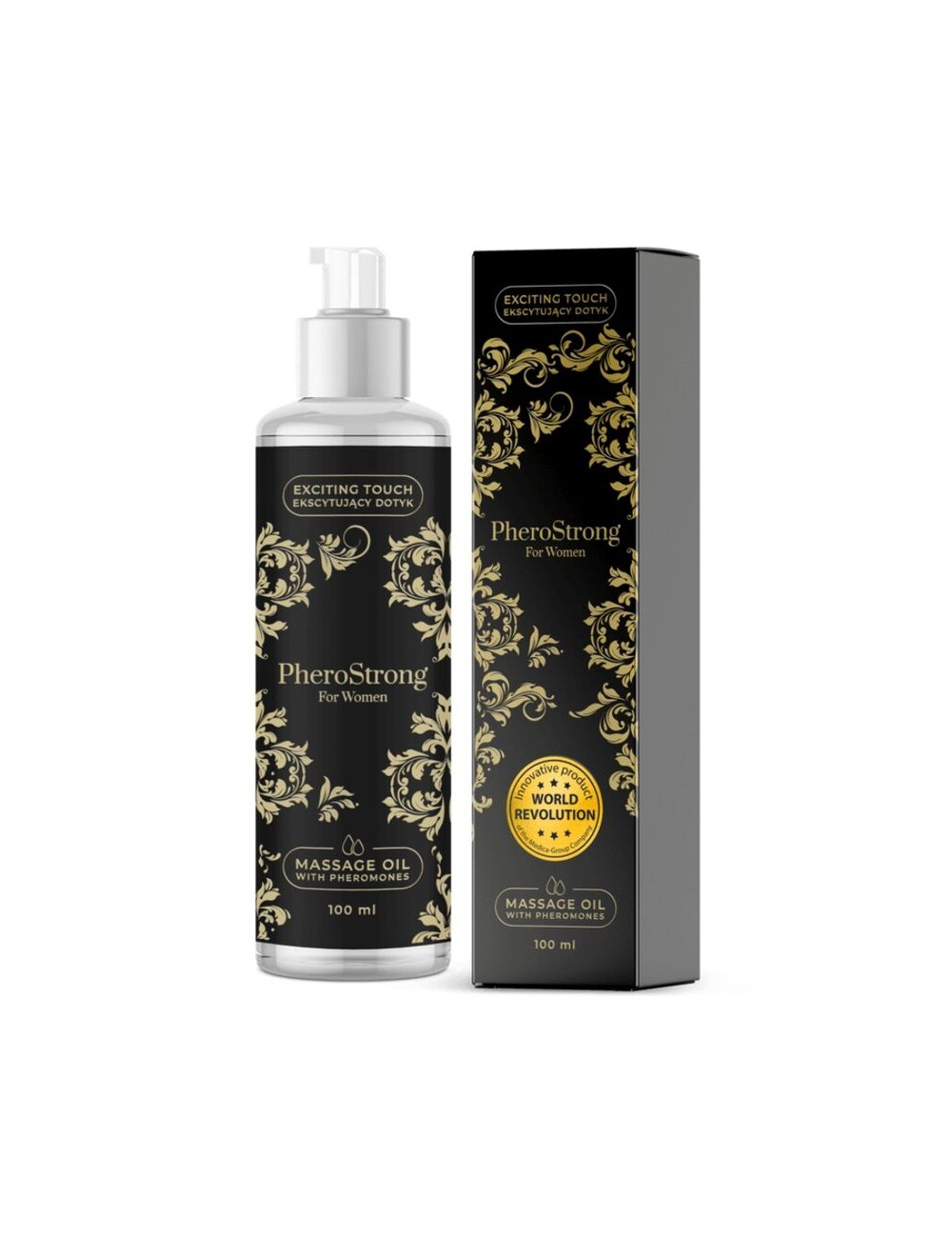PHEROSTRONG - OLIO DA MASSAGGIO PER DONNA 100 ML PHEROSTRONG - OLIO DA MASSAGGIO PER DONNA 100 ML