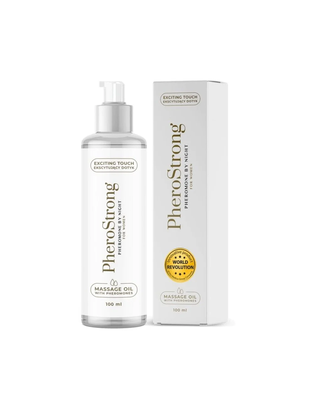 PHEROSTRONG - OLIO DA MASSAGGIO NOTTURNO PER DONNE 100 ML PHEROSTRONG - OLIO DA MASSAGGIO NOTTURNO PER DONNE 100 ML