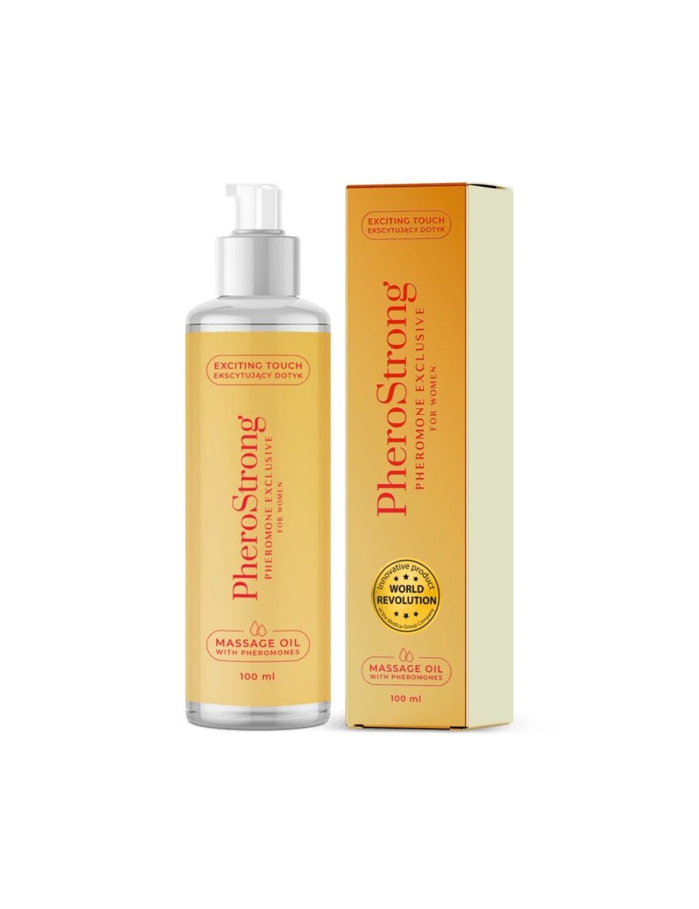 PHEROSTRONG - OLIO DA MASSAGGIO ESCLUSIVO PER DONNE 100 ML