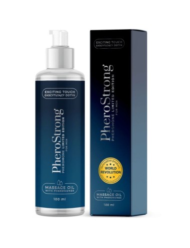 PHEROSTRONG - OLIO DA MASSAGGIO EDIZIONE LIMITATA PER UOMINI 100 ML
