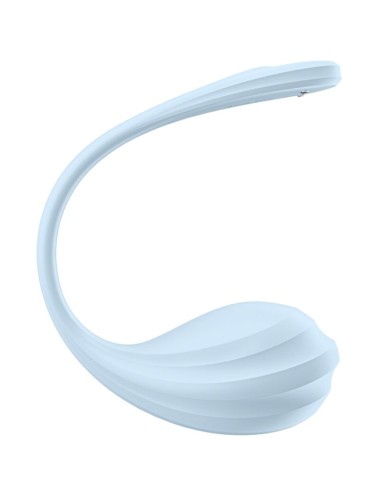 SATISFYER - STIMOLATORE PUNTO G PETALE LISCIO SKY BLUE APP GRATUITA