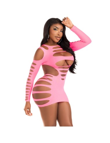 LEG AVENUE - ABITO APERTO FUCSIA