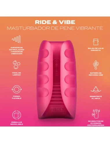 DUREX - MASTURBATORE VIBRATORE TOY RIDE & VIBE