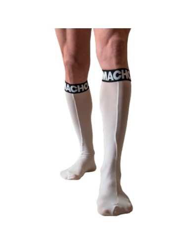 MACHO - CALZINI SOTTILI TAGLIA UNICA BIANCO