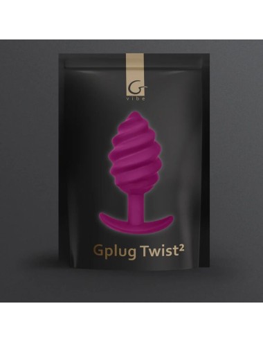 G-VIBE - PLUG ANALE GPLUG TWIST 2 VIOLA