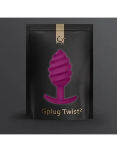 G-VIBE - PLUG ANALE GPLUG TWIST 2 VIOLA