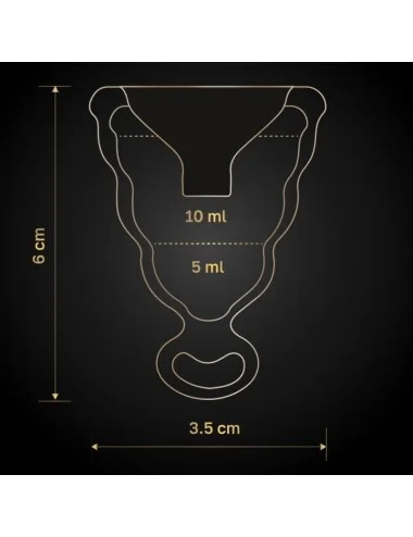 G-VIBE - COPPA MESTRUALE GCUP NERA