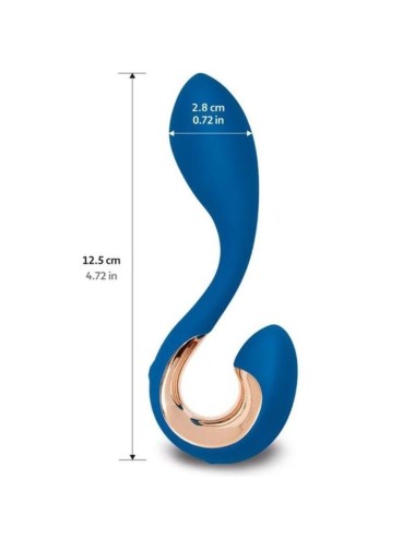 G-VIBE - VIBRATORE GPOP 2 PUNTI G E P BLU INDIGO