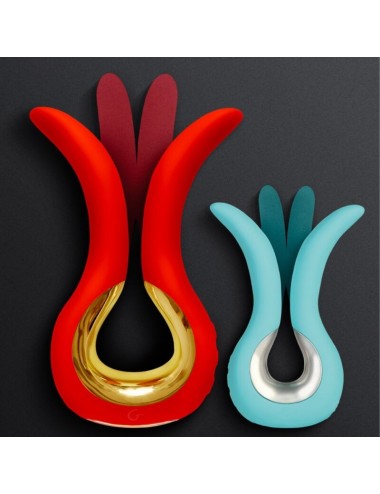 G-VIBE - VIBRATORE GVIBE MAXI CON DUE PUNTE FLESSIBILI CORALLO