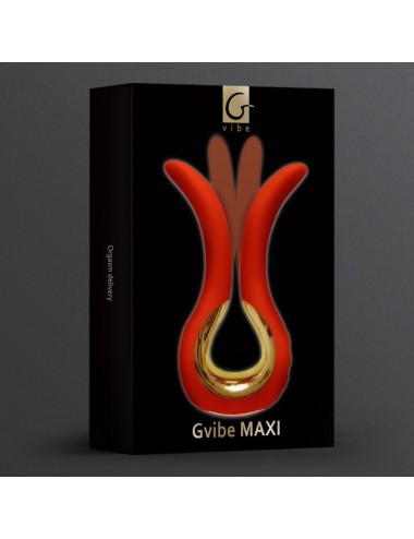 G-VIBE - VIBRATORE GVIBE MAXI CON DUE PUNTE FLESSIBILI CORALLO