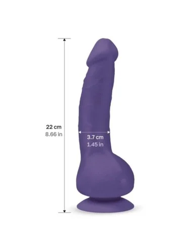 G-VIBE - VIBRATORE REALISTICO GREAL 2 VIOLA