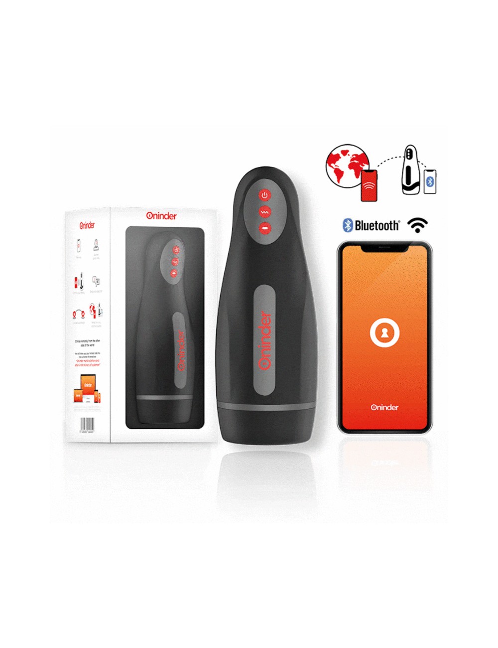 ONINDER - MASTURBATORE MASCHILE RICARICABILE SEOUL 10 VELOCITÀ - APP GRATUITA ONINDER - MASTURBATORE MASCHILE RICARICABILE SEOUL 10 VELOCITÀ - APP GRATUITA