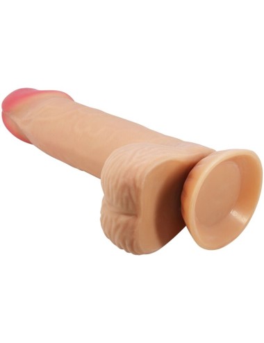 PRETTY LOVE - DILDO REALISTICO SLIDING SKIN SERIES CON VENTOSA SCORREVOLE DELLA PELLE 20