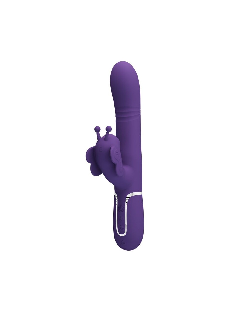 PRETTY LOVE - VIBRATORE MULTIFUNZIONE RABBIT 4 IN 1 FARFALLA VIOLA PRETTY LOVE - VIBRATORE MULTIFUNZIONE RABBIT 4 IN 1 FARFALLA VIOLA
