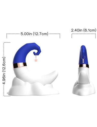 ARMONY - SWEETMOON LECCATA CLIT VIBRANTE E PUNTO G BLU