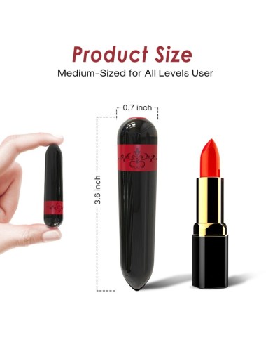 ARMONY - ROCKET VIBRATORE BULLET TELECOMANDO NERO