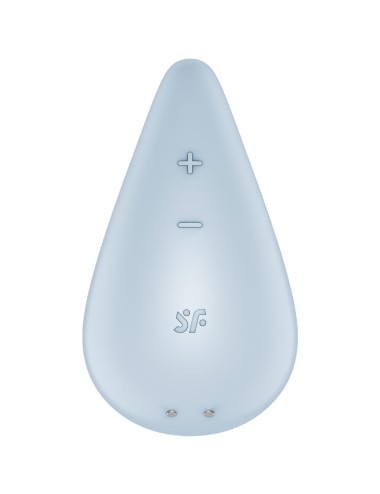 SATISFYER - VIBRATORE GOCCIA DI RUGIADA LAY-ON BLU