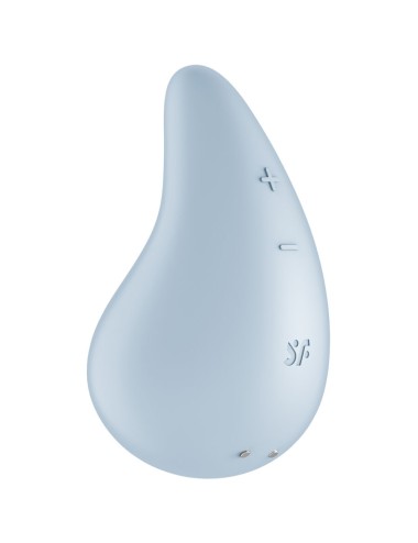 SATISFYER - VIBRATORE GOCCIA DI RUGIADA LAY-ON BLU