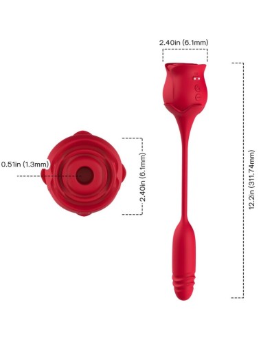 ARMONY - ROSEKNIGTH CHE LECCA IL CLITORITE VIBRANTE E IL VIBRATORE ROSSO