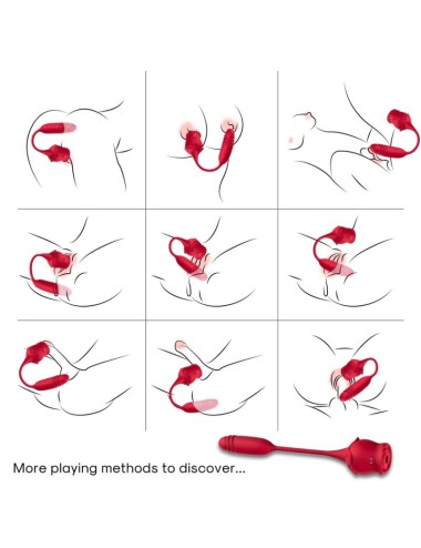 ARMONY - ROSEKNIGTH CHE LECCA IL CLITORITE VIBRANTE E IL VIBRATORE ROSSO