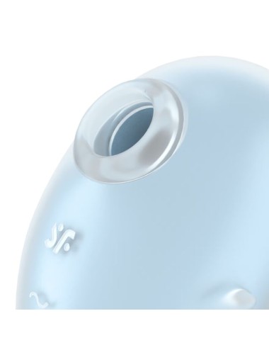 SATISFYER - VIBRATORE CUTIE GHOST LAY-ON AZZURRO