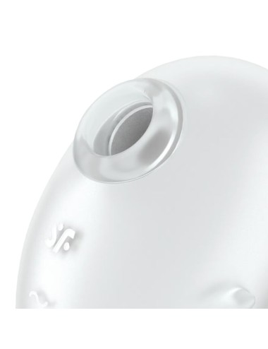 SATISFYER - VIBRATORE CUTIE GHOST LAY-ON BIANCO