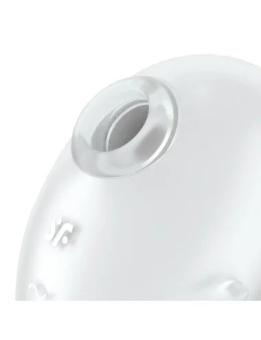 SATISFYER - VIBRATORE CUTIE GHOST LAY-ON BIANCO