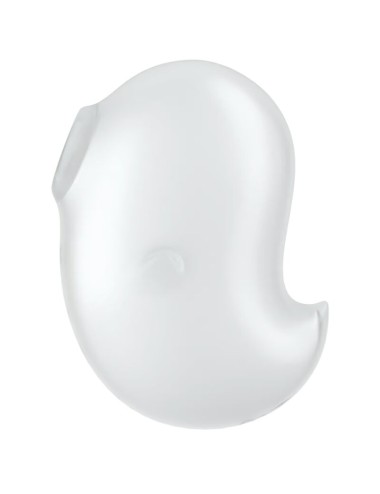 SATISFYER - VIBRATORE CUTIE GHOST LAY-ON BIANCO