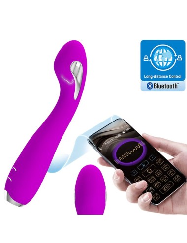 PRETTY LOVE - VIBRATORE ELETTROSHOCK HECTOR APP GRATUITA VIOLA