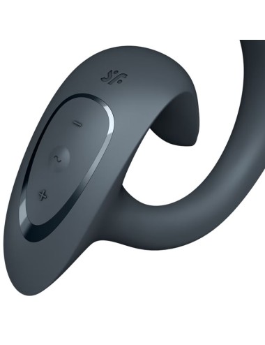 SATISFYER - G FOR GODDESS 1 VIBRATORE CONIGLIO GRIGIO SCURO