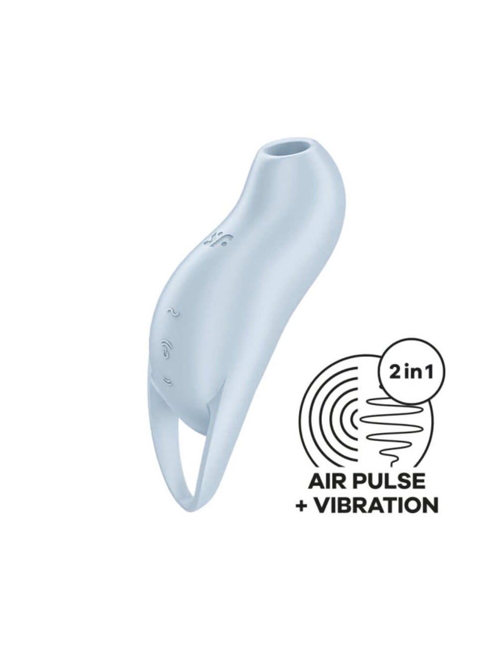 SATISFYER - STIMOLATORE CLITORIDE POCKET PRO 1 AZZURRO SATISFYER - STIMOLATORE CLITORIDE POCKET PRO 1 AZZURRO
