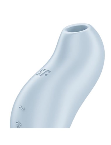 SATISFYER - STIMOLATORE CLITORIDE POCKET PRO 1 AZZURRO