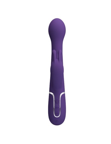 PRETTY LOVE - VIBRATORE DEJON RABBIT 3 IN 1 MULTIFUNZIONE VIOLA