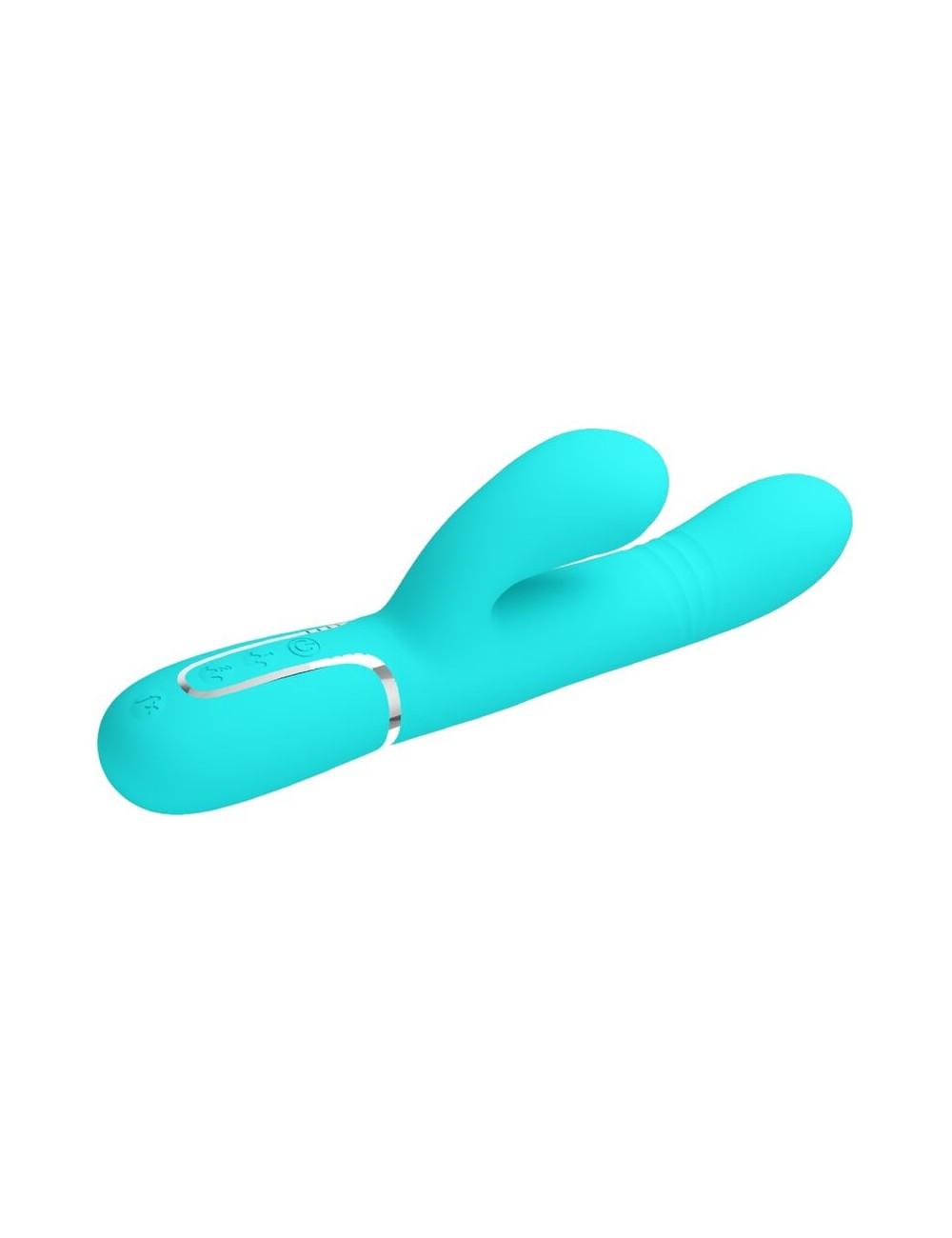 PRETTY LOVE - VIBRATORE MULTIFUNZIONE G-SPOT VERDE ACQUA PRETTY LOVE - VIBRATORE MULTIFUNZIONE G-SPOT VERDE ACQUA