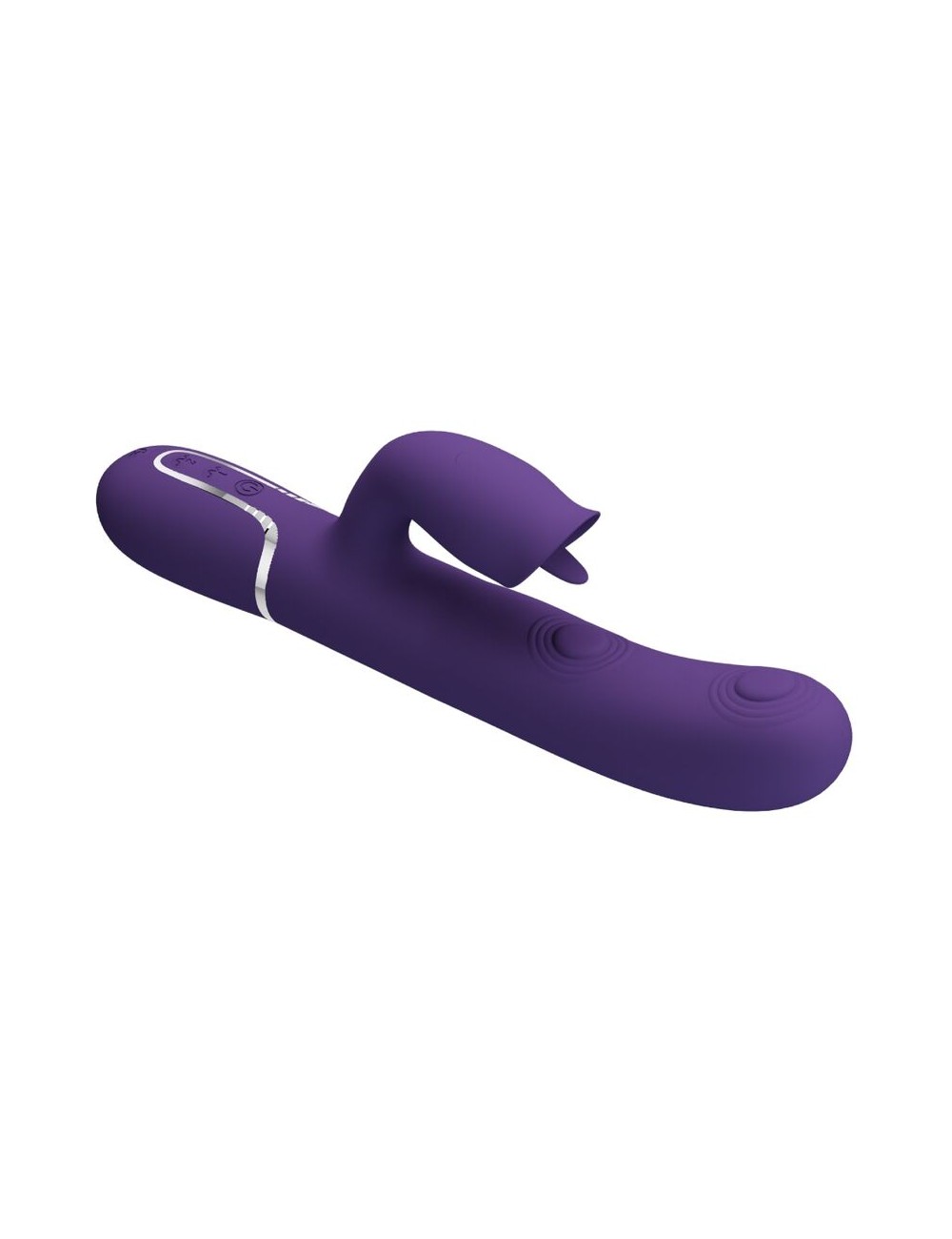 PRETTY LOVE - VIBRATORE CONIGLIO CON VIOLA DA LECCARE PRETTY LOVE - VIBRATORE CONIGLIO CON VIOLA DA LECCARE