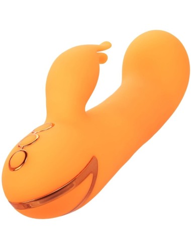 CALEXOTICS - MONTECITO MUSE VIBRATORE RABBIT ORANGE BY CALIFORNIA DREAMING
