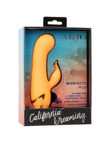 CALEXOTICS - MONTECITO MUSE VIBRATORE RABBIT ORANGE BY CALIFORNIA DREAMING
