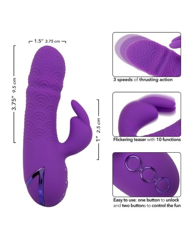 CALEXOTICS - VIBRATORE MANHATTAN BEACH MARVEL RABBIT VIOLA DI CALIFORNIA DREAMING