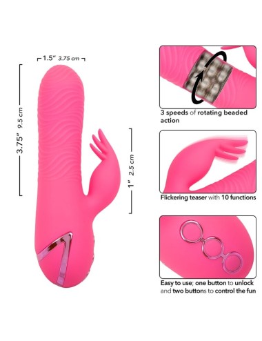 CALEXOTICS - VIBRATORE SACRAMENTO SWEETIE RABBIT PINK BY CALIFORNIA DREAMING