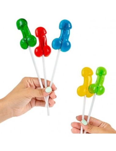 SECRETPLAY - ASSORTIMENTO ESPOSITIVO LECCA LECCA AL PENE CON ALCOOL 40 UNITÀ
