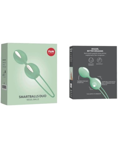 FUN FACTORY - PALLE PELVICHE SMARTBALLS DUO BIANCO / PISTACCHIO