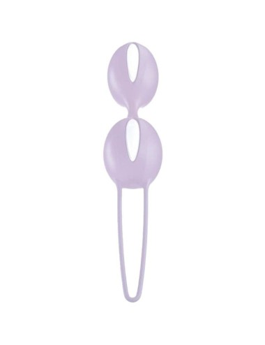 FUN FACTORY -  SMARTBALLS DUO PALLE PELVICHE BIANCO / VIOLA PASTELLO