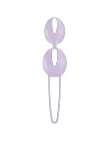 FUN FACTORY -  SMARTBALLS DUO PALLE PELVICHE BIANCO / VIOLA PASTELLO