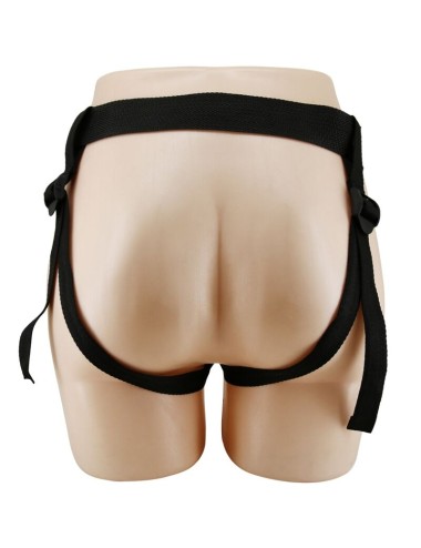 PRETTY LOVE - MAVIS HARNESS SLIP UNIVERSALE CON DILDO 19 CM NATURALE