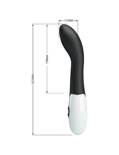 PRETTY LOVE - BISHOP VIBRATORE G-SPOT 30 MODALIT NERO